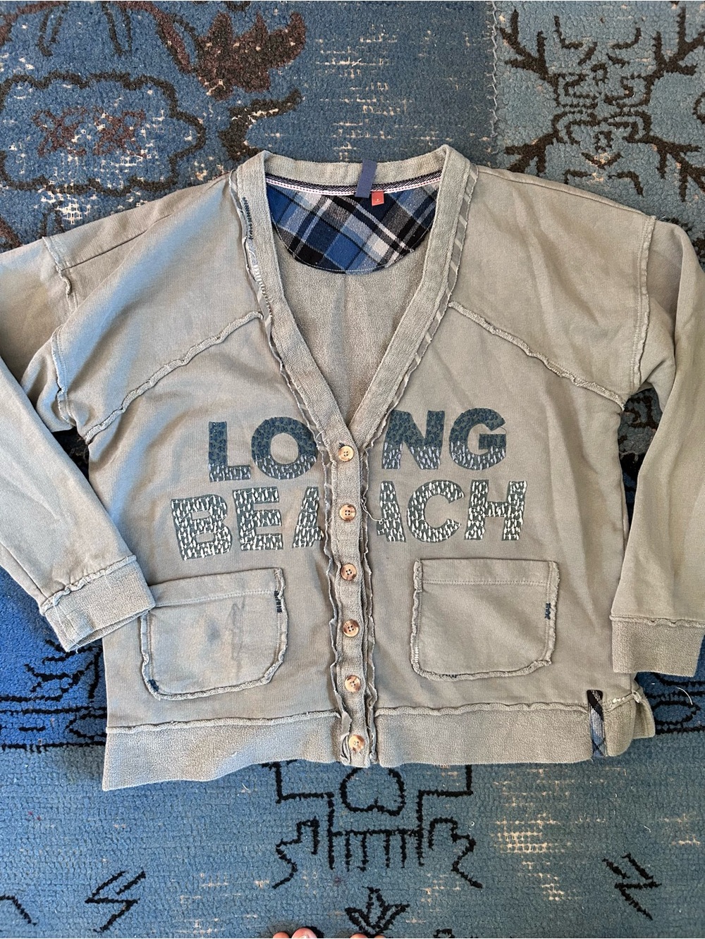 Pilcro Long Beach Sweater